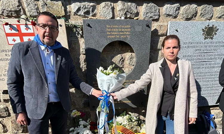 L'ACM participa en la commemoració dels 80 anys de l’alliberament de Mauthausen