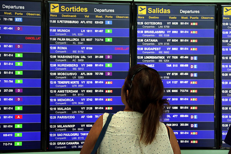 L'aeroport de Barcelona recupera el 91% de les connexions intercontinentals