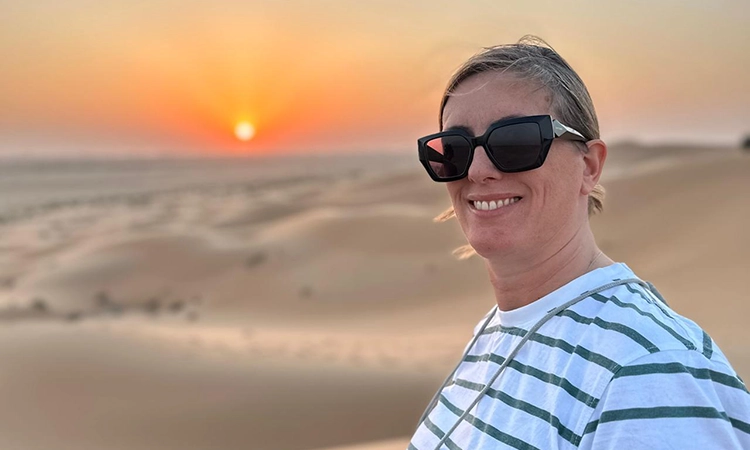 Aloa Lamarca, catalana a Abu Dhabi: “Vivim en un dels països més segurs del món”