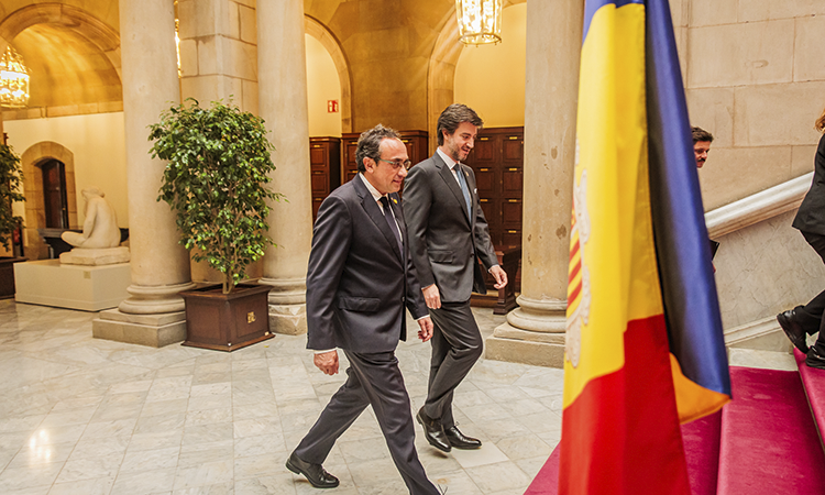 Catalunya i Andorra fixen la defensa del català i l'ús de les noves tecnologies