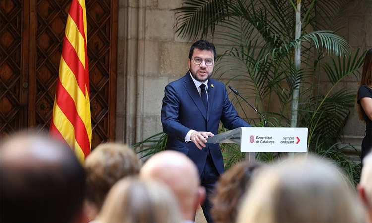 Aragonès demana “enfortir la llengua i cultura compartida” davant l’ofensiva espanyola