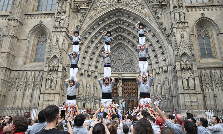 Els Borinots de Sants alçaran els seus castells a l'Alguer