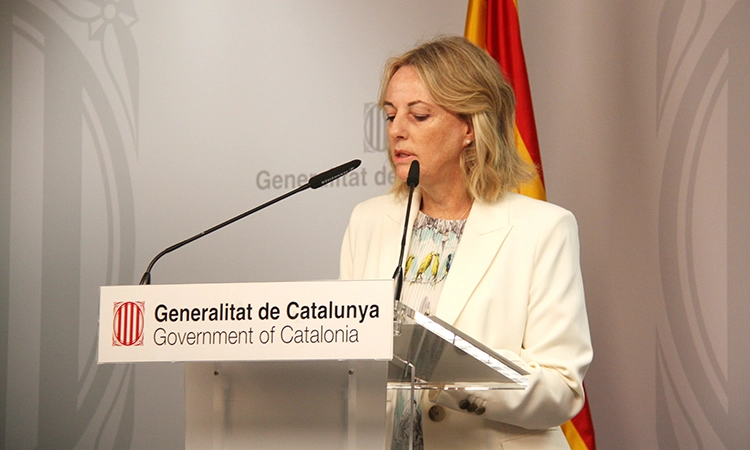 La delegada Borràs reivindica Catalunya com un territori "compromès i plural" en l'acte de la Diada a Brussel·les