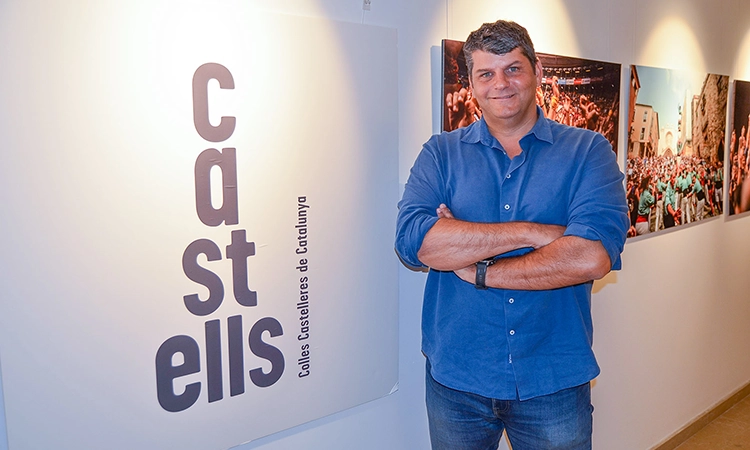 Carles Cortés: “Els castells són una eina de país i les colles castelleres a l’estranger actuen d’ambaixadors”