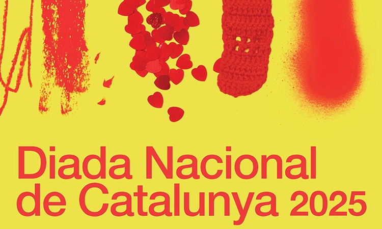 El Govern reinterpreta les quatre barres de la senyera per donar un missatge de "diversitat i unió" per la Diada