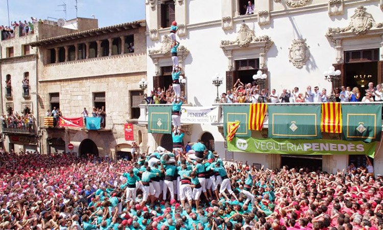 Els Castellers de Vilafranca s'enlairaran a San Francisco