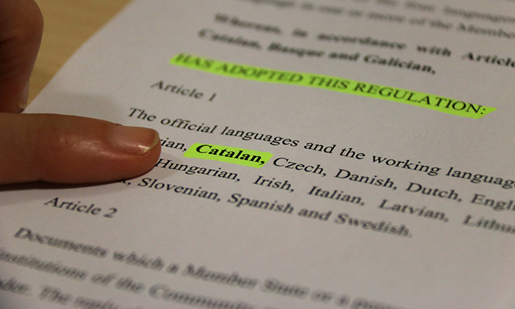Recullen signatures perquè no se suprimeixi el català a la Universitat Grenoble-Alpes a França