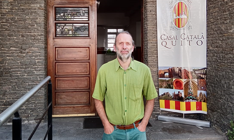 Christian Costa-Woith, nou president del Casal Català de Quito
