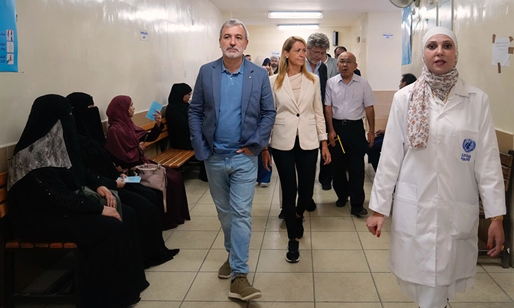 Collboni recupera el projecte 'Districte 11' per reforçar la cooperació amb les ciutats de Palestina