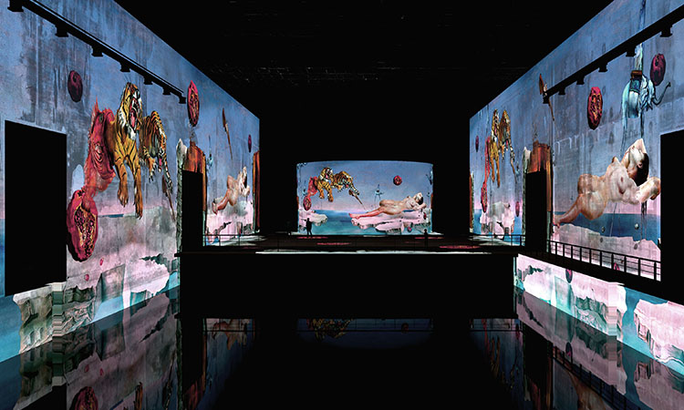 El projecte immersiu 'Dalí, l'enigma sense fi' aterra a Bordeus