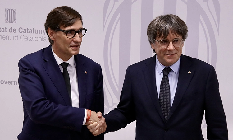 Illa i Puigdemont es retroben en una reunió a Brussel·les un any després de la investidura