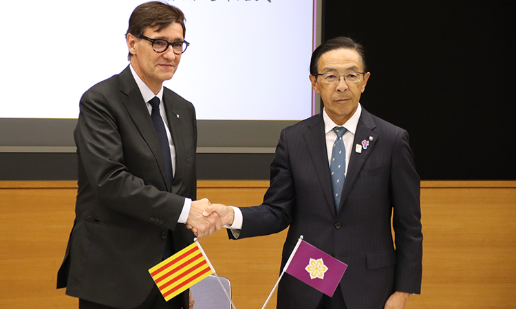 Catalunya i la prefectura de Kyoto enforteixen vincles per reforçar relacions tecnològiques