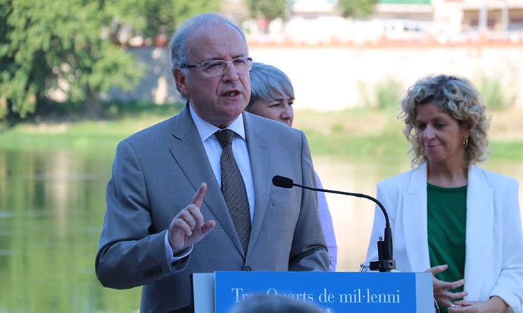 Jordi Domingo presentarà la seva candidatura al Consell de la República a l'Espai Línia