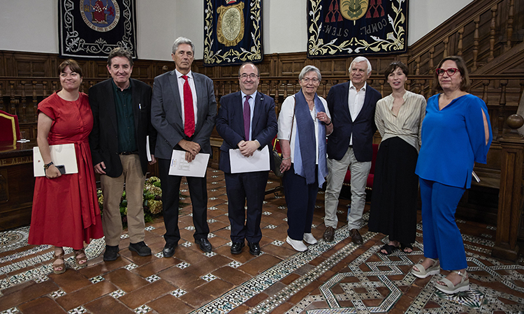 Joan Margarit rep un homenatge pòstum a la Universitat d'Alcalá de Henares