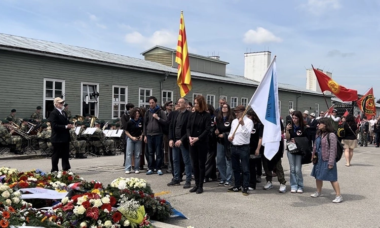 Catalunya commemora a Mauthausen el 79è aniversari de l'alliberament del camp de concentració