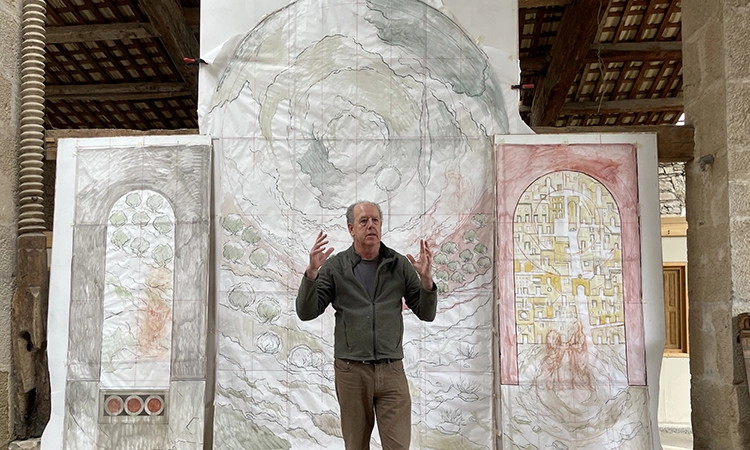 Josep Minguell pintarà un tabernacle a Castelfiorentino, a la Toscana italiana