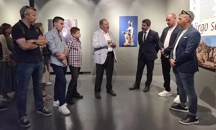 Sassari estrena l’exposició 'Virgo Serena' dedicada a la Mare de Déu de Montserrat