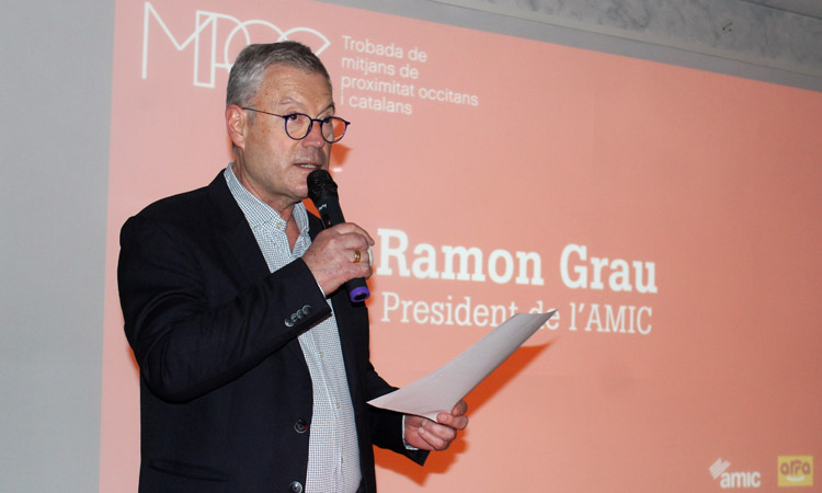 Ramon Grau, des de Narbona: “La comunicació de proximitat és un valor ric i divers dels nostres territoris que cal preservar”